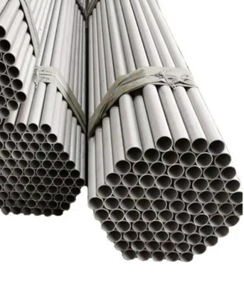 Matt พื้นผิว welded ท่อเหล็กไร้ขัดสําหรับบรรยากาศ corrosive มาก