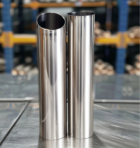 Matt พื้นผิว welded ท่อเหล็กไร้ขัดสําหรับบรรยากาศ corrosive มาก